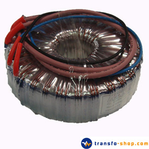 TRANSFO TORIQUE 300VA -PRI:230V SEC:12V - NU IP00